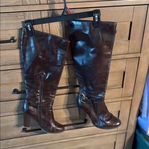 Apt. 9 Brown Heeled Boots